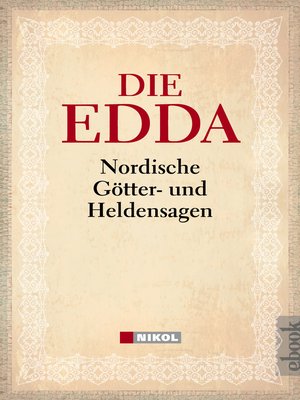 cover image of Die Edda